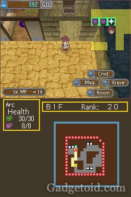 Dungeon Maker - Nintendo DS - screenshot