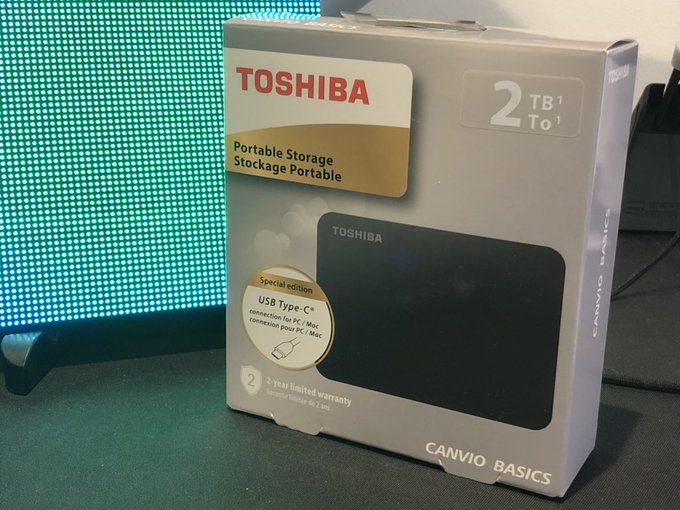 Toshiba Canvio Basics – Special Edition – 2TB Reviewed