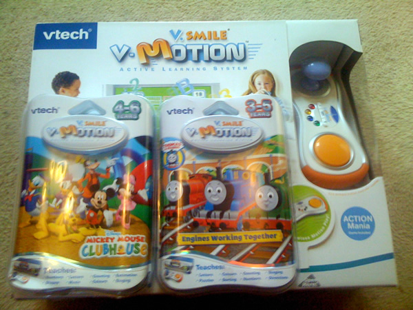 V-Tech V.Smile V.Motion Unboxing And Brief Review